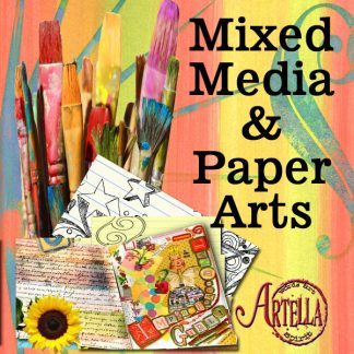 Mixed Media and Paper Arts (50% OFF Everything!)