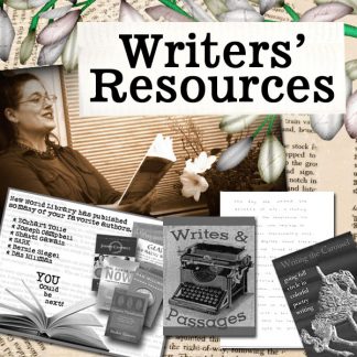 Resources for Writers (50% OFF Everything!)